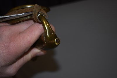 Lot 36 - AN EXTREMELY RARE TRAFALGAR PERIOD FRENCH NAVAL BOARDING CUTLASS
