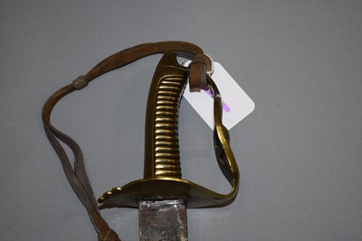 Lot 36 - AN EXTREMELY RARE TRAFALGAR PERIOD FRENCH NAVAL BOARDING CUTLASS