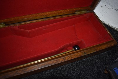 Lot 524 - A SCARCE GUN CASE FOR A WINCHESTER (?) RIFLE
