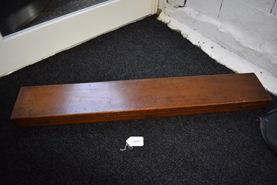 Lot 524 - A SCARCE GUN CASE FOR A WINCHESTER (?) RIFLE