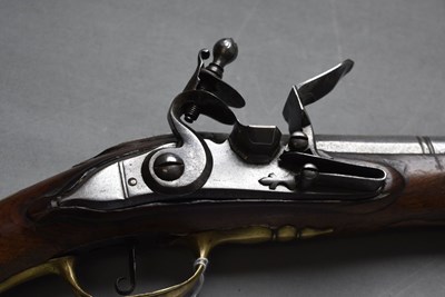 Lot 390 - A .700 CALIBRE 18TH CENTURY CONTINENTAL FLINTLOCK HOLSTER PISTOL