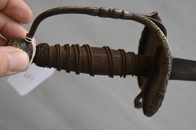 Lot 335 - AN ENGLISH CIVIL WAR PERIOD INFANTRY OFFICER'S SWORD
