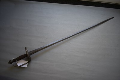 Lot 335 - AN ENGLISH CIVIL WAR PERIOD INFANTRY OFFICER'S SWORD