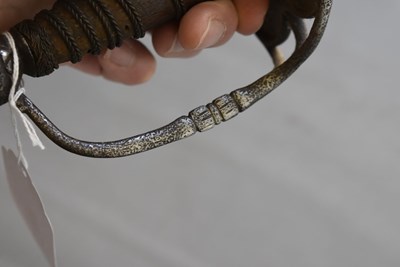 Lot 335 - AN ENGLISH CIVIL WAR PERIOD INFANTRY OFFICER'S SWORD
