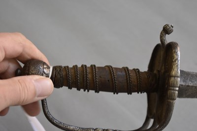 Lot 335 - AN ENGLISH CIVIL WAR PERIOD INFANTRY OFFICER'S SWORD