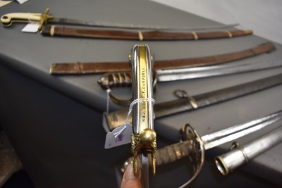 Lot 641 - OF INDIAN ARMY INTEREST - THE SWORDS OF GENERAL SIR FREDERICK CAMPBELL KCB DSO DL