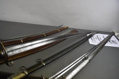 Lot 641 - OF INDIAN ARMY INTEREST - THE SWORDS OF GENERAL SIR FREDERICK CAMPBELL KCB DSO DL