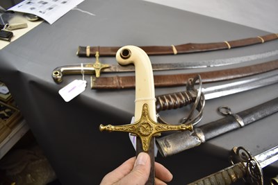 Lot 641 - OF INDIAN ARMY INTEREST - THE SWORDS OF GENERAL SIR FREDERICK CAMPBELL KCB DSO DL
