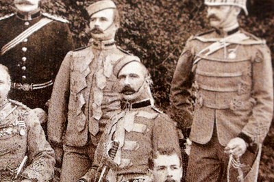 Lot 641 - OF INDIAN ARMY INTEREST - THE SWORDS OF GENERAL SIR FREDERICK CAMPBELL KCB DSO DL