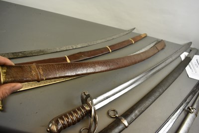 Lot 641 - OF INDIAN ARMY INTEREST - THE SWORDS OF GENERAL SIR FREDERICK CAMPBELL KCB DSO DL