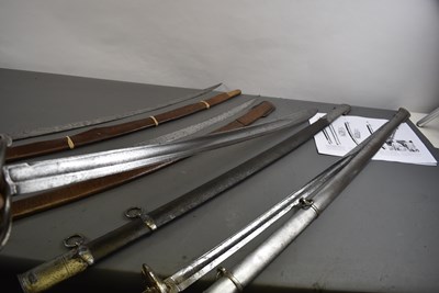 Lot 641 - OF INDIAN ARMY INTEREST - THE SWORDS OF GENERAL SIR FREDERICK CAMPBELL KCB DSO DL