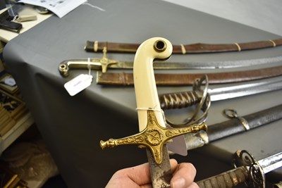 Lot 641 - OF INDIAN ARMY INTEREST - THE SWORDS OF GENERAL SIR FREDERICK CAMPBELL KCB DSO DL