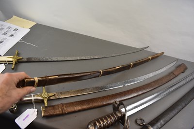 Lot 641 - OF INDIAN ARMY INTEREST - THE SWORDS OF GENERAL SIR FREDERICK CAMPBELL KCB DSO DL