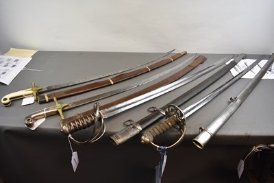 Lot 641 - OF INDIAN ARMY INTEREST - THE SWORDS OF GENERAL SIR FREDERICK CAMPBELL KCB DSO DL