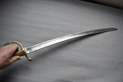 Lot 266 - A CRIMEAN WAR PERIOD RUSSIAN M1818 INFANTRMAN'S BRIQUET SHORT SWORD