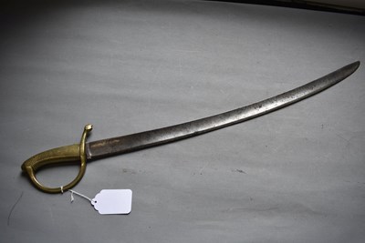 Lot 266 - A CRIMEAN WAR PERIOD RUSSIAN M1818 INFANTRMAN'S BRIQUET SHORT SWORD