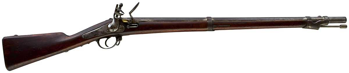 Lot 292 - A .700 CALIBRE CONTINENTAL FLINTLOCK CARBINE