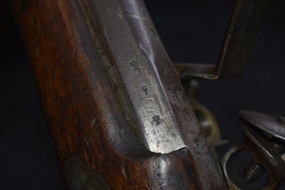 Lot 292 - A .700 CALIBRE CONTINENTAL FLINTLOCK CARBINE
