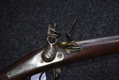 Lot 292 - A .700 CALIBRE CONTINENTAL FLINTLOCK CARBINE