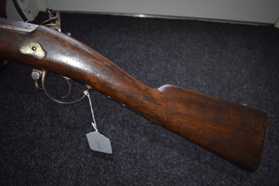 Lot 292 - A .700 CALIBRE CONTINENTAL FLINTLOCK CARBINE