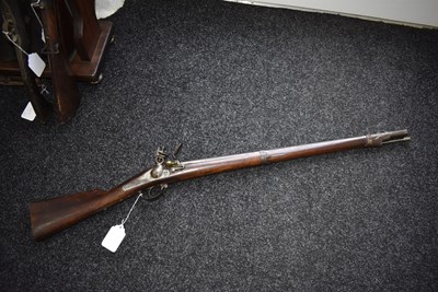 Lot 292 - A .700 CALIBRE CONTINENTAL FLINTLOCK CARBINE