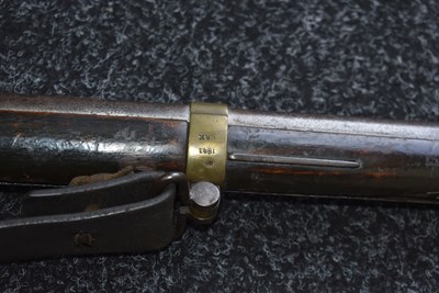 Lot 788 - A .700 CALIBRE RUSSIAN MODEL 1828 FLINTLOCK SERVICE MUSKET