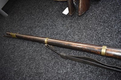 Lot 788 - A .700 CALIBRE RUSSIAN MODEL 1828 FLINTLOCK SERVICE MUSKET