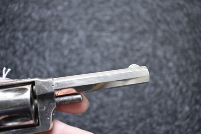 Lot 677 - A .32 RIMFIRE OBSOLETE CALIBRE FIVE-SHOT HOPKINS & ALLEN POCKET REVOLVER