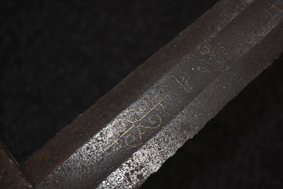 Lot 312 - A 12TH CENTURY BROADSWORD OF OAKESHOTT TYPE XII - CIRCA 1100-1230