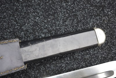 Lot 44 - A THIRD REICH RED CROSS (DRK) MAN'S HEWER OR SIDEARM