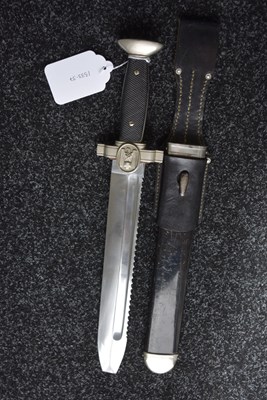Lot 44 - A THIRD REICH RED CROSS (DRK) MAN'S HEWER OR SIDEARM