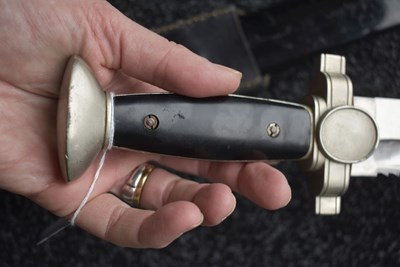 Lot 44 - A THIRD REICH RED CROSS (DRK) MAN'S HEWER OR SIDEARM