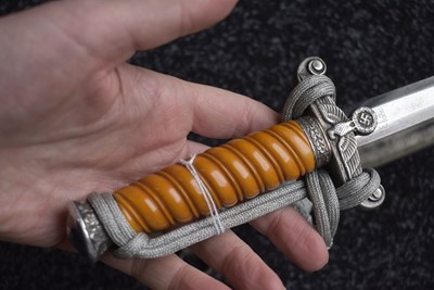 Lot 57 - A THIRD REICH ARMY OFFICER'S DAGGER
