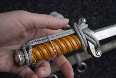 Lot 57 - A THIRD REICH ARMY OFFICER'S DAGGER