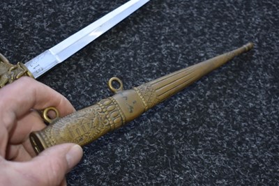 Lot 81 - A HUNGARIAN AIRFORCE OFFICER'S DAGGER