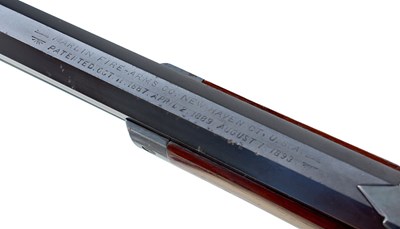 Lot 97 - A GOOD .32-40 OBSOLETE CALIBRE MARLIN MODEL 1893 LEVER-ACTION TAKE-DOWN SAFETY RIFLE