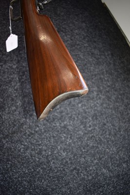Lot 97 - A GOOD .32-40 OBSOLETE CALIBRE MARLIN MODEL 1893 LEVER-ACTION TAKE-DOWN SAFETY RIFLE