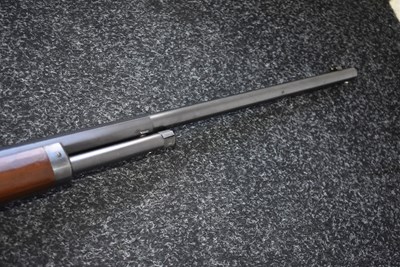 Lot 97 - A GOOD .32-40 OBSOLETE CALIBRE MARLIN MODEL 1893 LEVER-ACTION TAKE-DOWN SAFETY RIFLE