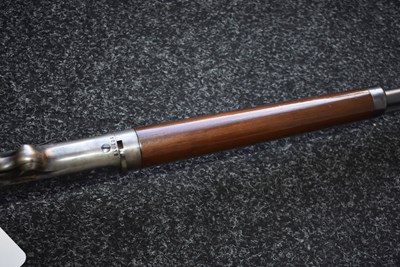 Lot 97 - A GOOD .32-40 OBSOLETE CALIBRE MARLIN MODEL 1893 LEVER-ACTION TAKE-DOWN SAFETY RIFLE