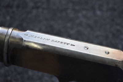 Lot 97 - A GOOD .32-40 OBSOLETE CALIBRE MARLIN MODEL 1893 LEVER-ACTION TAKE-DOWN SAFETY RIFLE