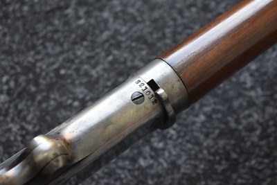 Lot 97 - A GOOD .32-40 OBSOLETE CALIBRE MARLIN MODEL 1893 LEVER-ACTION TAKE-DOWN SAFETY RIFLE