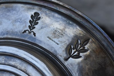 Lot 73 - A RARE GERMAN WORLD WAR II BOWL OF HONOUR FOR EXCELLENT COMBAT ACHIEVEMENTS