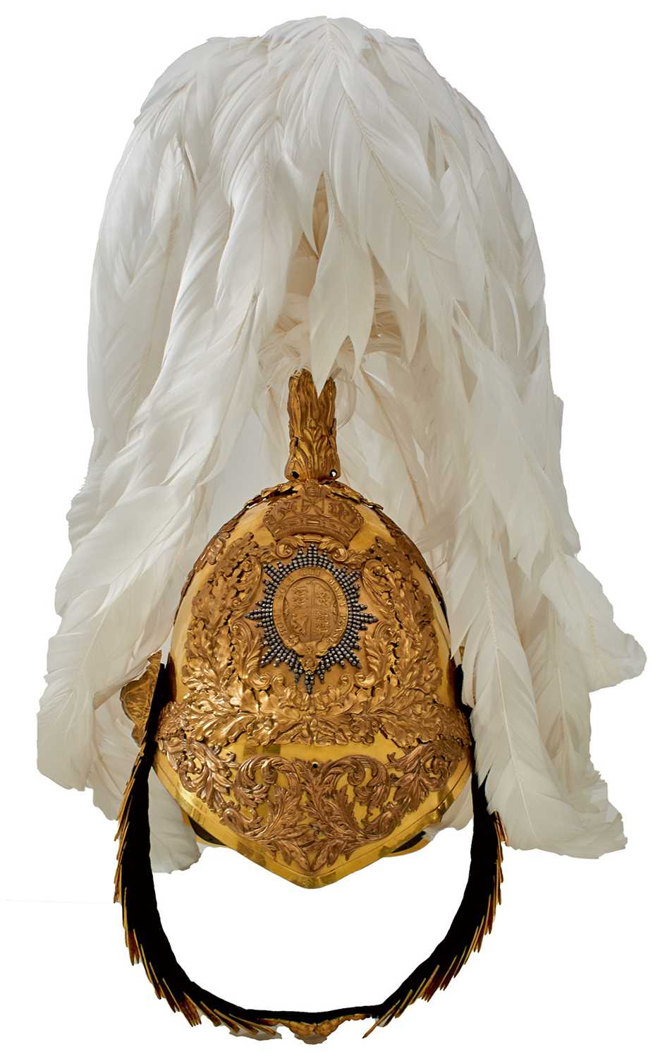 Lot 613 - A GOOD SCARCE GENTLEMAN AT ARMS HELMET