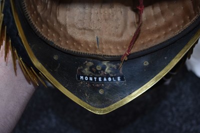 Lot 613 - A GOOD SCARCE GENTLEMAN AT ARMS HELMET