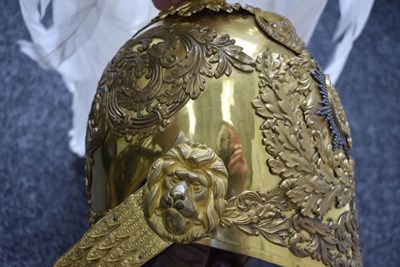 Lot 613 - A GOOD SCARCE GENTLEMAN AT ARMS HELMET