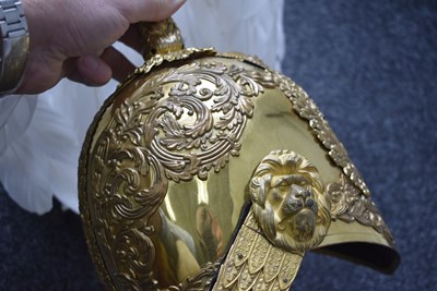 Lot 613 - A GOOD SCARCE GENTLEMAN AT ARMS HELMET