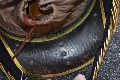 Lot 613 - A GOOD SCARCE GENTLEMAN AT ARMS HELMET