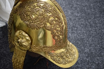 Lot 613 - A GOOD SCARCE GENTLEMAN AT ARMS HELMET