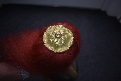 Lot 612 - A VICTORIAN ROYAL HORSE GUARDS OFFICER'S HELMET