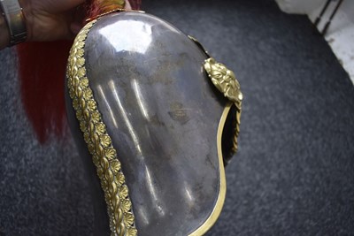 Lot 612 - A VICTORIAN ROYAL HORSE GUARDS OFFICER'S HELMET